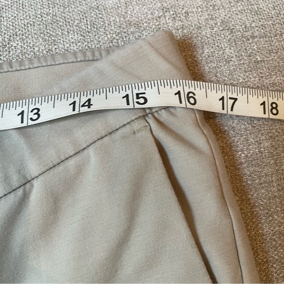 J. Jill Essential Slim Ankle Pockets Tall Pull On Flat Front Cotton Stretch Pant - Picture 11 of 13